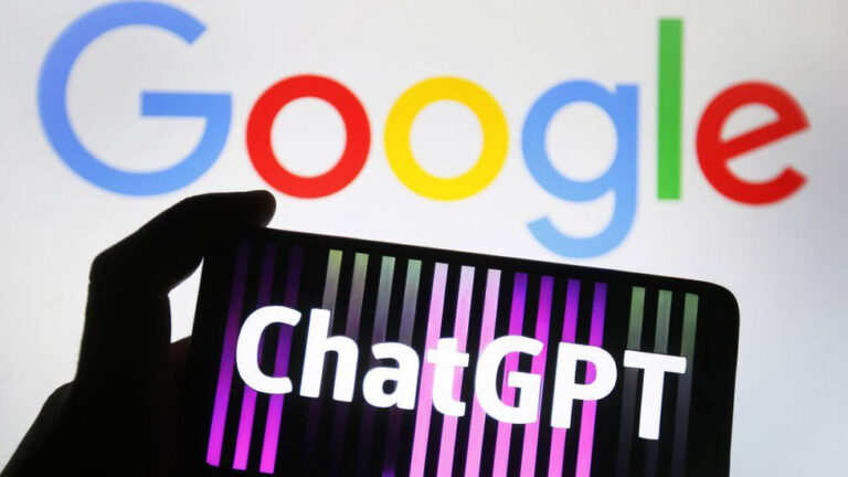 chatgpt vs google